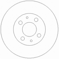 D2421 ROULUNDS Тормозной диск