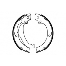 S833 SIMER Комплект тормозных колодок
