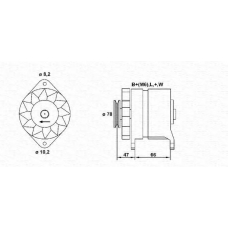 943356981010 MAGNETI MARELLI Генератор