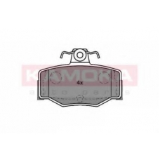 JQ1011414 KAMOKA Комплект тормозных колодок, дисковый тормоз