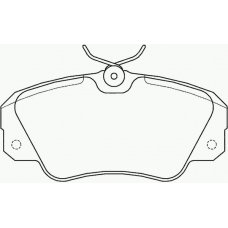 MDK0176 MINTEX Комплект тормозов, дисковый тормозной механизм
