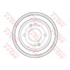 DB4430 TRW Тормозной барабан