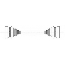 17-0001 METELLI Приводной вал