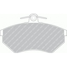 T0610578 RAMEDER Комплект тормозных колодок, дисковый тормоз