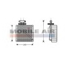 6018V270 SCHLIECKMANN Испаритель, кондиционер