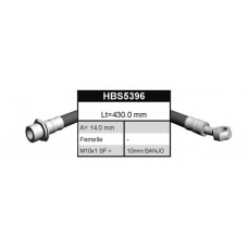 HBS5396 QUINTON HAZELL Тормозной шланг