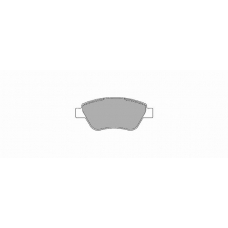 812.1 SIMER Комплект тормозных колодок, дисковый тормоз