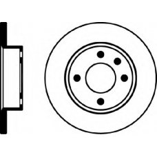 MDC876 MINTEX Тормозной диск