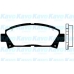 BP-9027 KAVO PARTS Комплект тормозных колодок, дисковый тормоз