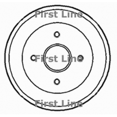 FBR914 FIRST LINE Тормозной барабан