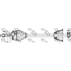 250009 GSP Приводной вал