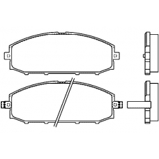 23611 190  0 5 TEXTAR Колодки тормозные