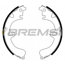 GF0930 BREMSI Комплект тормозных колодок