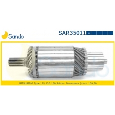 SAR35011.0 SANDO Якорь, стартер