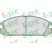 05P552 LPR Комплект тормозных колодок, дисковый тормоз