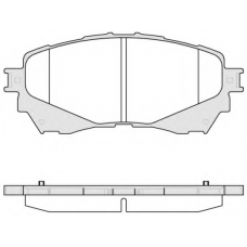 P14383.04 WOKING Комплект тормозных колодок, дисковый тормоз