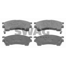 83 91 6198 SWAG Комплект тормозных колодок, дисковый тормоз