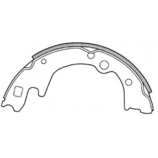 FN-3350 JNBK Колодки тормозные