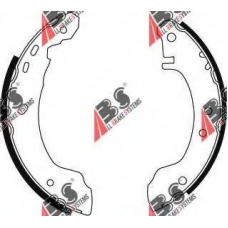 8912 ABS Комплект тормозных колодок