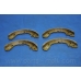 PLB-017 Parts mall Комплект тормозных колодок