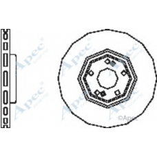 DSK2590 APEC Тормозной диск
