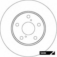 DF4114 TRW Тормозной диск