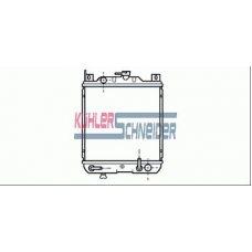 2200701 KUHLER SCHNEIDER Радиатор, охлаждение двигател
