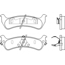 MDB1933 MINTEX Комплект тормозных колодок, дисковый тормоз
