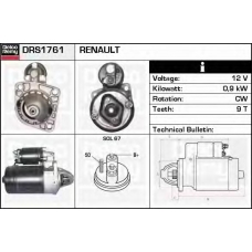 DRS1761 DELCO REMY Стартер