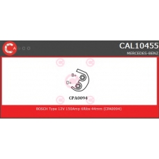 CAL10455 CASCO Генератор