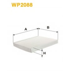 WP2088 WIX Фильтр, воздух во внутренном пространстве