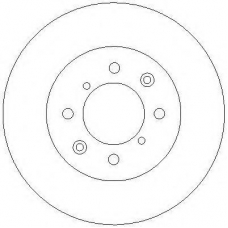 AC2436D AC Delco Тормозной диск