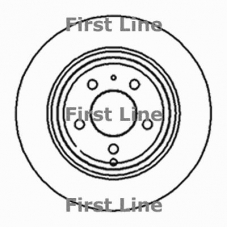 FBD802 FIRST LINE Тормозной диск
