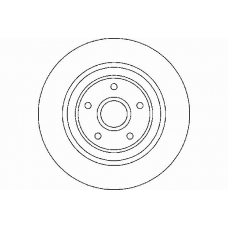 MDC1537 MINTEX Тормозной диск