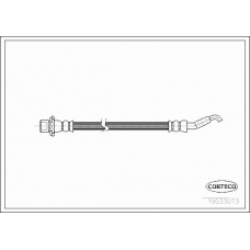 19033073 CORTECO Тормозной шланг