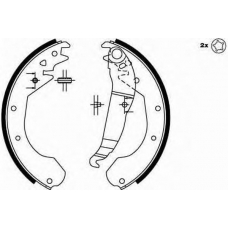 GS6211 TRW Комплект тормозных колодок