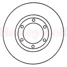 561296B BENDIX Тормозной диск
