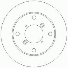 D2233 ROULUNDS Тормозной диск