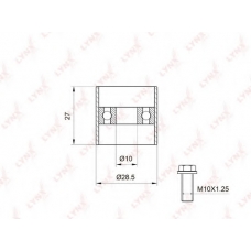 PB3003 LYNX Ролик направляющий