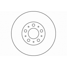 MDC1432 MINTEX Тормозной диск