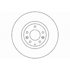 MDC2044 MINTEX Тормозной диск