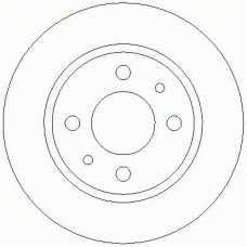 D2524 ROULUNDS Тормозной диск