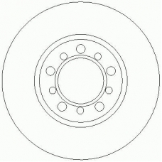 D2279 ROULUNDS Тормозной диск