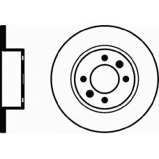 MDC870 MINTEX Тормозной диск
