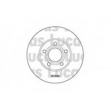 DF2692 TRW Тормозной диск