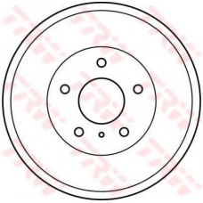 DB4290 TRW Тормозной барабан