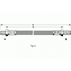 9003104 GIRLING Тормозной шланг