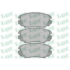 05P1409 LPR Комплект тормозных колодок, дисковый тормоз