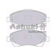 T112-58O ASHUKI Комплект тормозных колодок, дисковый тормоз