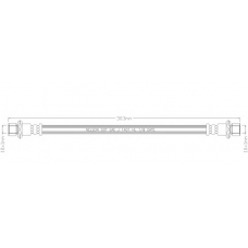 3464 REMKAFLEX Тормозной шланг